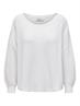 ONLHILDE L/S PULLOVER RP KNT cloud dancer