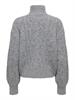 ONLHILDE LS SHORT CABLE KNT medium grey melange