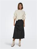 ONLHOLLY LS SHORT CABLE HIGH NECK RP KNT birch