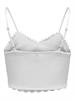 ONLHONEY STRAP TOP JRS cloud dancer