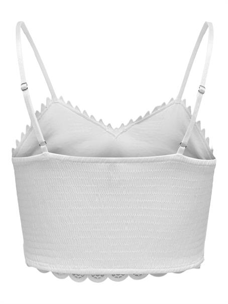 ONLHONEY STRAP TOP JRS cloud dancer