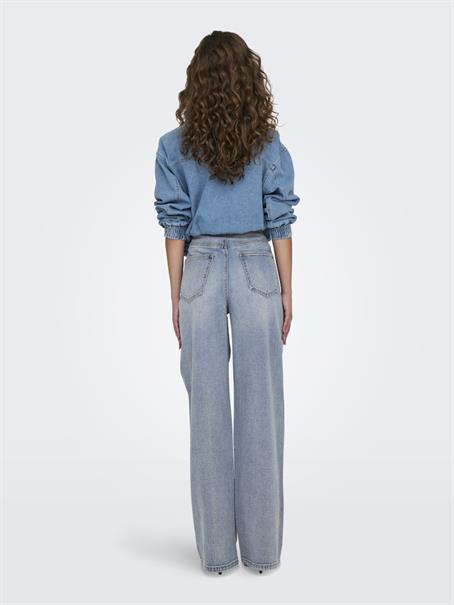ONLHOPE EX HW WIDE DNM DNM SIJ BOX light blue denim