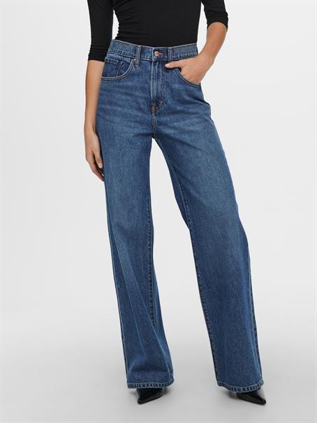 ONLHOPE HW WIDE DNM ADD465 NOOS medium blue denim