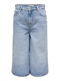 ONLHOPE HW WIDE LONG SHORTS DNM light blue denim