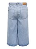 ONLHOPE HW WIDE LONG SHORTS DNM light blue denim