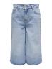 ONLHOPE HW WIDE LONG SHORTS DNM light blue denim