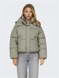 ONLHOPE SHORT PUFFER JACKET CC OTW silver sage