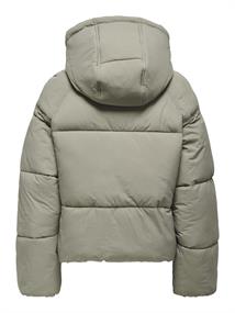 ONLHOPE SHORT PUFFER JACKET CC OTW silver sage