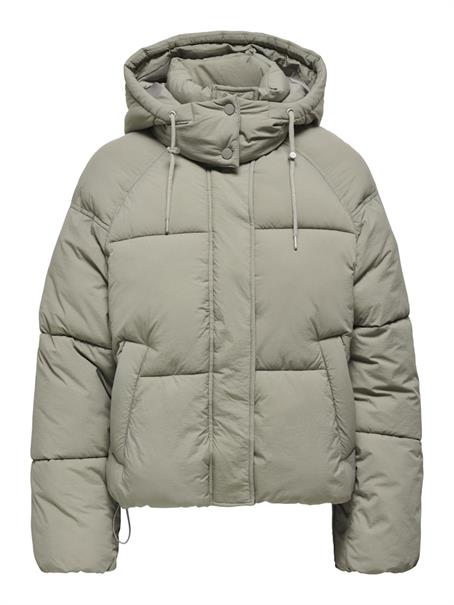 ONLHOPE SHORT PUFFER JACKET CC OTW silver sage