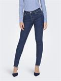 ONLHUSH MID SKIN ANK RW DNM AKM187 NOOS dark blue denim