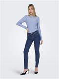 ONLHUSH MID SKIN ANK RW DNM AKM187 NOOS dark blue denim