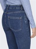 ONLHUSH MID SKIN ANK RW DNM AKM187 NOOS dark blue denim