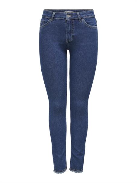 ONLHUSH MID SKIN ANK RW DNM AKM187 NOOS dark blue denim