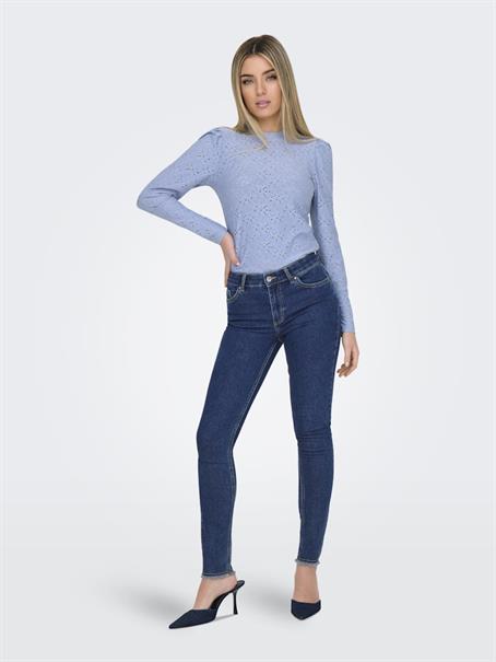 ONLHUSH MID SKIN ANK RW DNM AKM187 NOOS dark blue denim