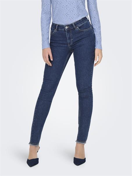 ONLHUSH MID SKIN ANK RW DNM AKM187 NOOS dark blue denim