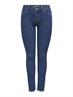 ONLHUSH MID SKIN ANK RW DNM AKM187 NOOS dark blue denim