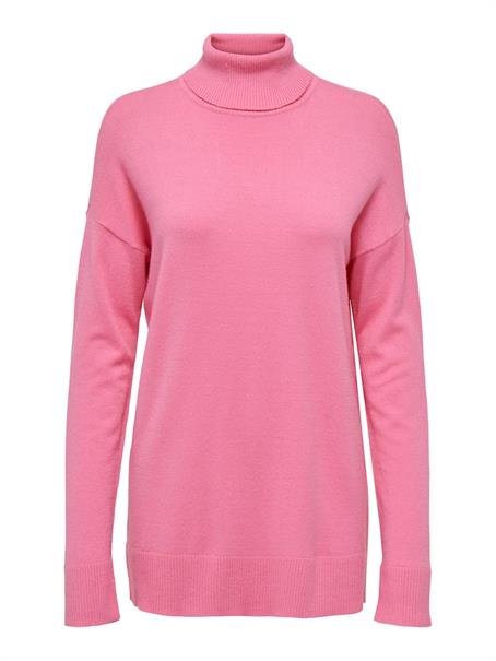 ONLIBI LS LONG ROLLNECK CC KNT azalea pink