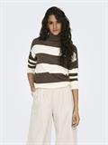 ONLIBI LS LONG ROLLNECK CC KNT chestnut