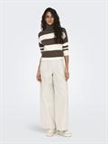 ONLIBI LS LONG ROLLNECK CC KNT chestnut