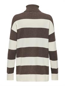 ONLIBI LS LONG ROLLNECK CC KNT chestnut