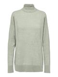 ONLIBI LS LONG ROLLNECK CC KNT smoke green