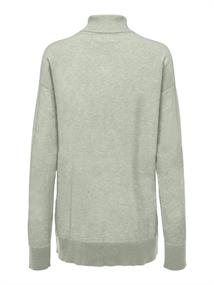 ONLIBI LS LONG ROLLNECK CC KNT smoke green