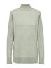 ONLIBI LS LONG ROLLNECK CC KNT smoke green