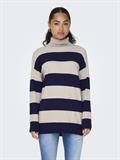 ONLIBI LS LONG ROLLNECK CC KNT weathered teak1