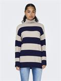ONLIBI LS LONG ROLLNECK CC KNT weathered teak1