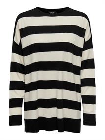ONLIBI LS LOOSE O-NECK CC KNT black 1