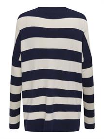 ONLIBI LS LOOSE O-NECK CC KNT maritime blue