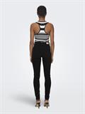 ONLICONIC HW SK LONG ANK DNM NOOS black denim