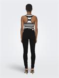 ONLICONIC HW SK LONG ANK DNM NOOS black denim