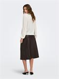 ONLILSE L/S V-NECK TOP JRS cloud dancer