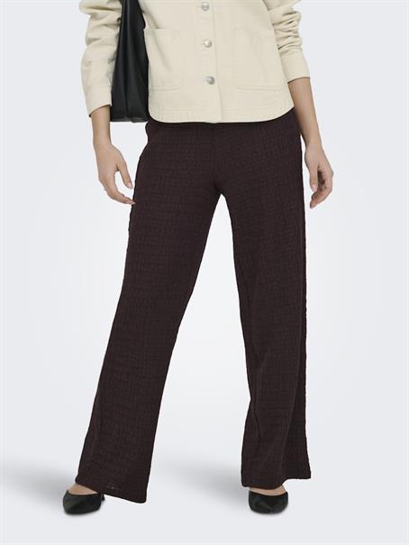 ONLILSE PANT STRUCTURE JRS NOOS deep mahogany