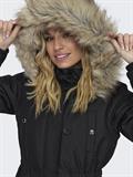ONLIRIS FUR WINTER PARKA LIFE CC OTW black