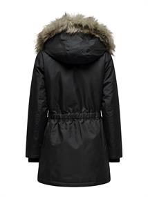 ONLIRIS FUR WINTER PARKA LIFE CC OTW black