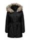 ONLIRIS FUR WINTER PARKA OTW CC black