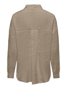 ONLIRIS L/S MODAL SHIRT LIFE NOOS WVN silver mink