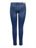 ONLISA4 ZIP REG SKINNY ANA230 NOOS dark blue denim