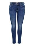 ONLISA4 ZIP REG SKINNY ANA230 NOOS dark blue denim