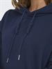 ONLISABEL L/S HOODIE WOVEN MIX SWT navy blazer