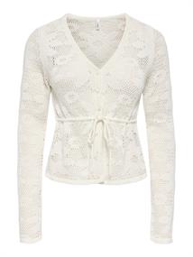 ONLISABEL LIFE LS FITTED CARDIGAN CC KNT birch