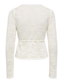 ONLISABEL LIFE LS FITTED CARDIGAN CC KNT birch