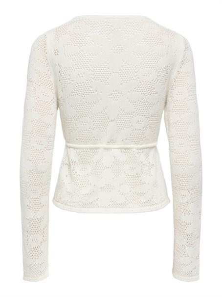 ONLISABEL LIFE LS FITTED CARDIGAN CC KNT birch