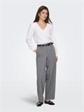 ONLISADORA LIFE MW BARREL PANT TLR medium grey melange