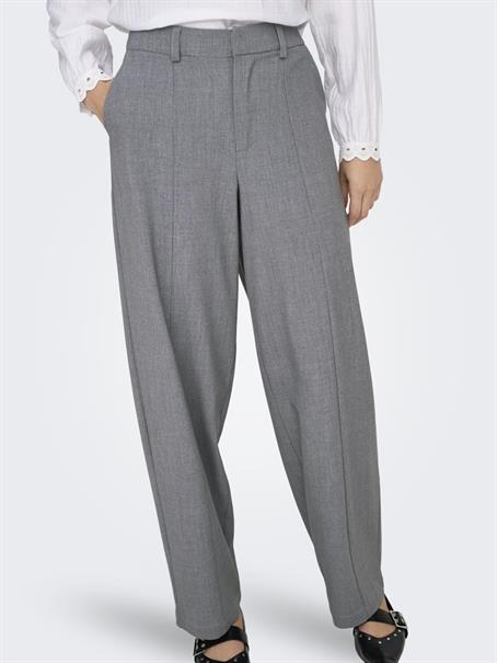 ONLISADORA LIFE MW BARREL PANT TLR medium grey melange
