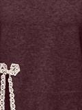 ONLIVY LS BOW O-NECK KNT fudge