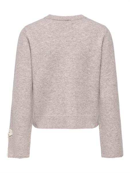 ONLIVY LS BOW O-NECK KNT string