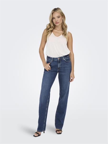 ONLJACI MW STRAIGHT DNM CRO209 NOOS medium blue denim